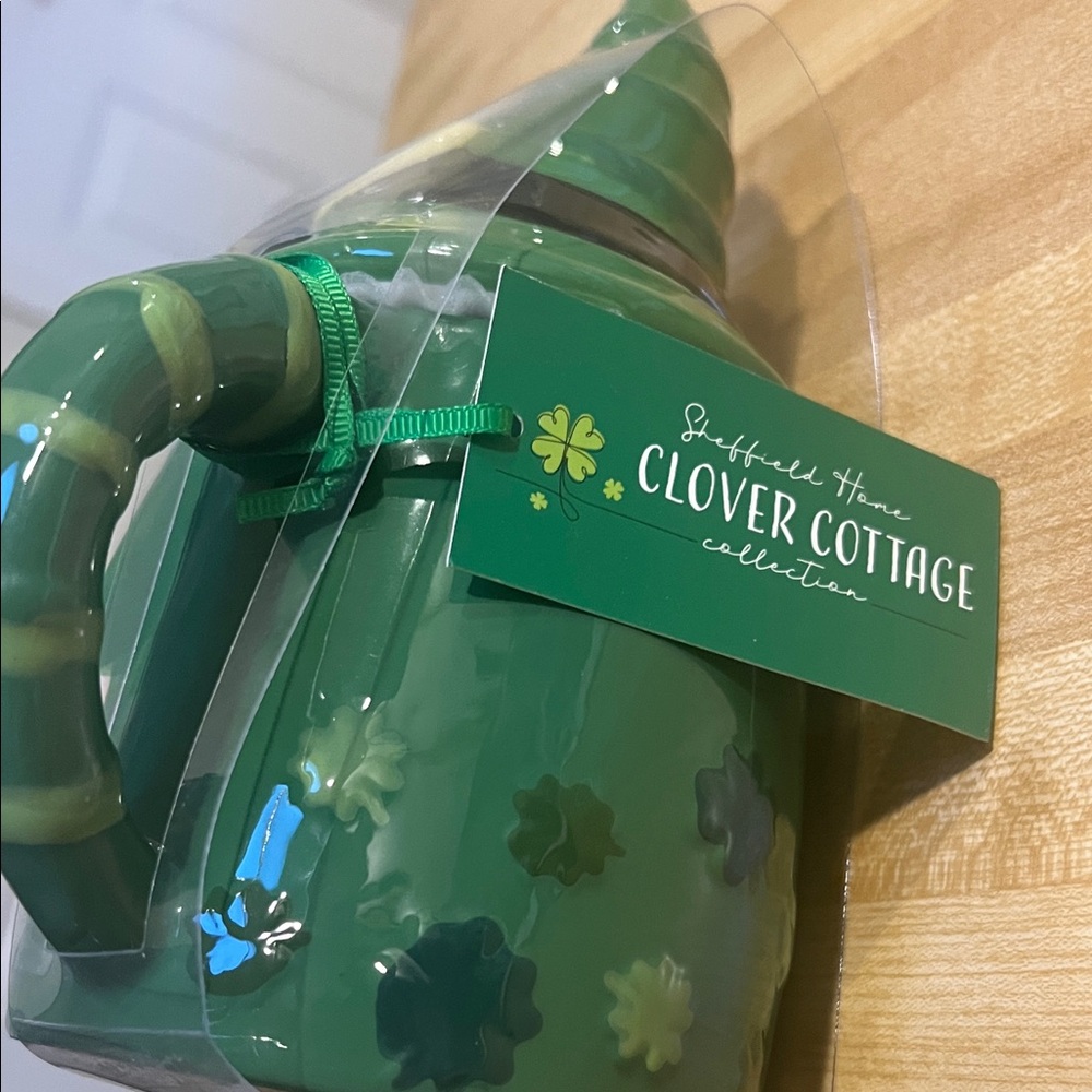 #1331+ Festive Gnome Mug with Shamrock Accents - Picture 5 of 13